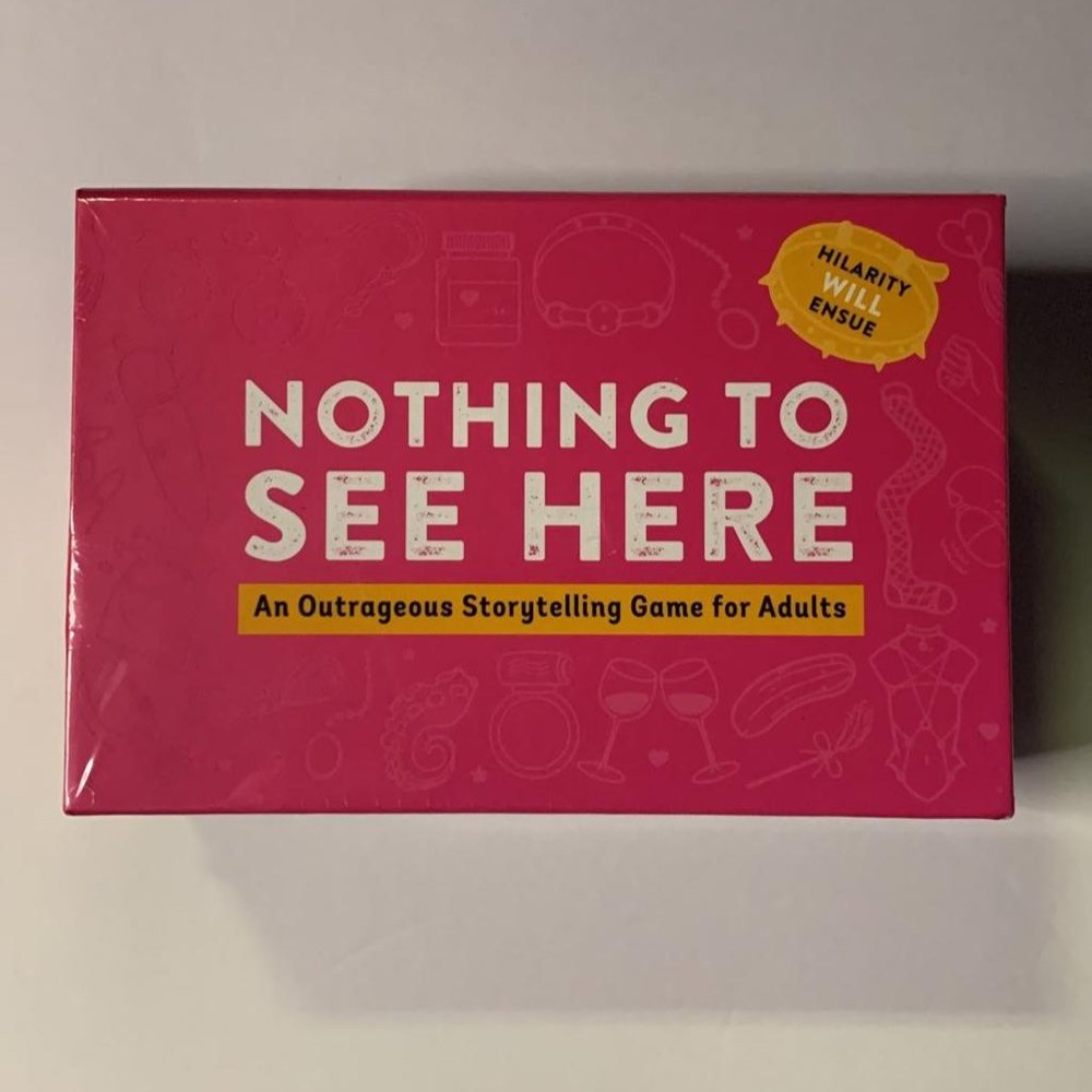 Nothing To See Here An Outrageous Storytelling Game Sealed